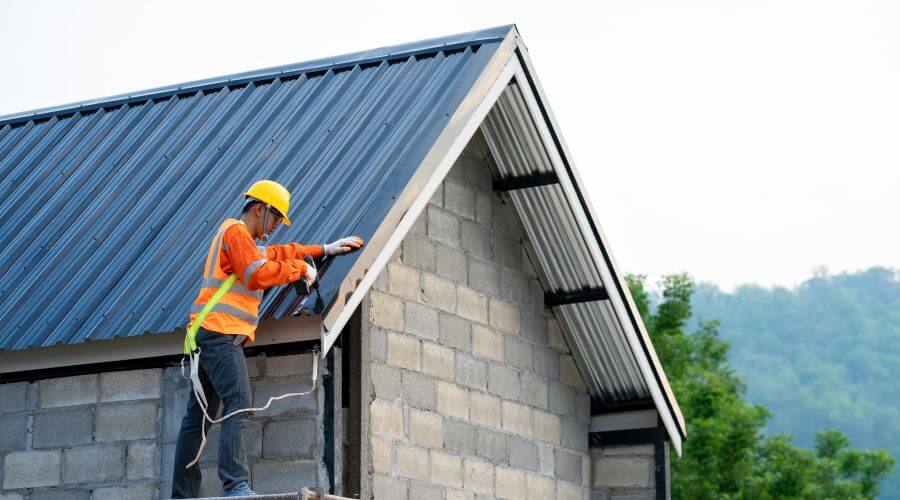 Professional metal roof installation in Newbury, OH